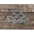 Rhinestone Crown Tiara Keepsake Gift for Sweet 16 Mis Quince Anos Weddings